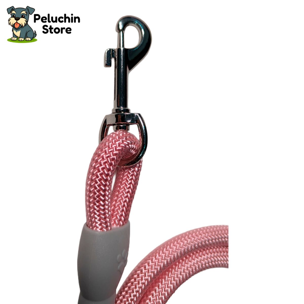 HAMACAS LIZARASO - Soga Perros Talla M, 120 cm Color Rosado - Peluchin Store