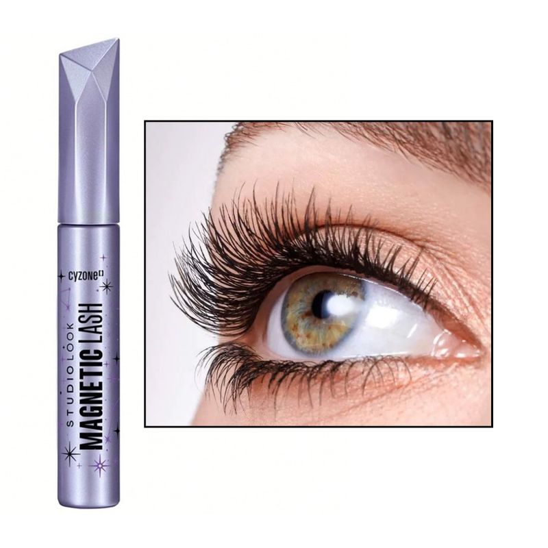 CYZONE - Rímel Máscara de Pestañas Magnetic Lash Studio Look Cyzone negro