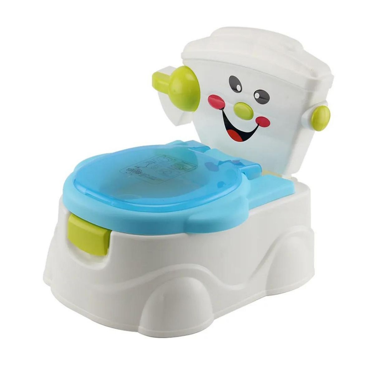 PENTHA - Bacín para Niños Inodoro Entrenador Modelo Carita Celeste