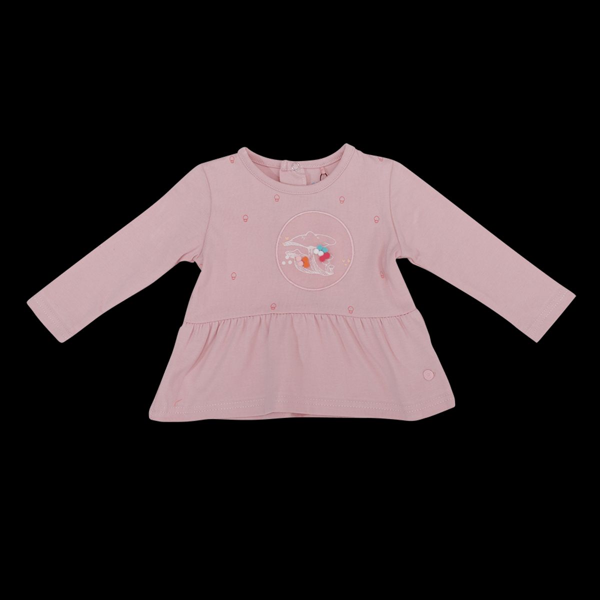 PILLIN - Polo Bebé Niña PVV622ROS