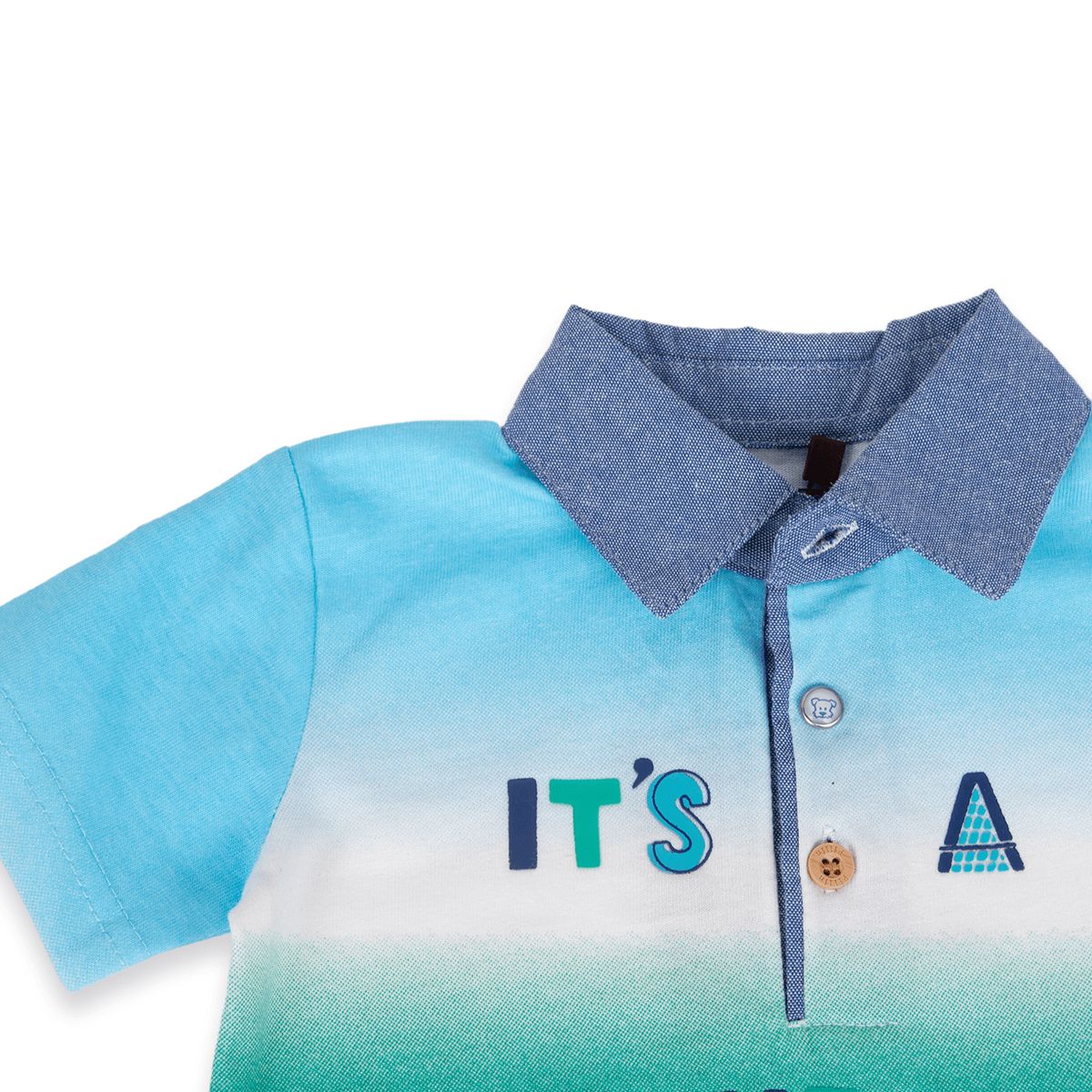 PILLIN - Polo Bebe Niño PVA626-24AZU