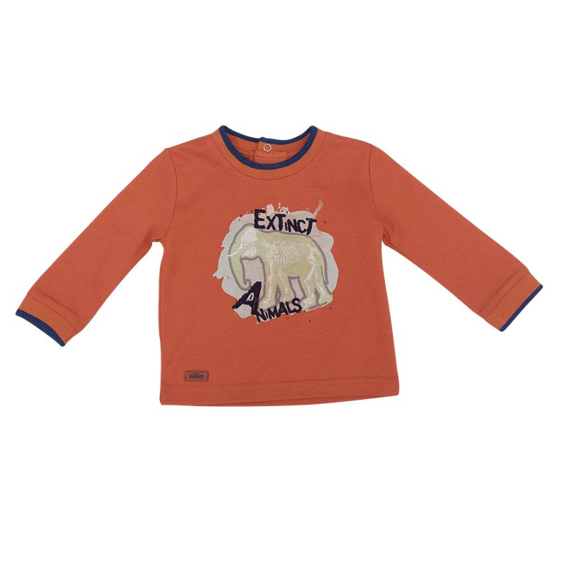 PILLIN - Polo Bebé Niño Manga Larga PVV613OCR