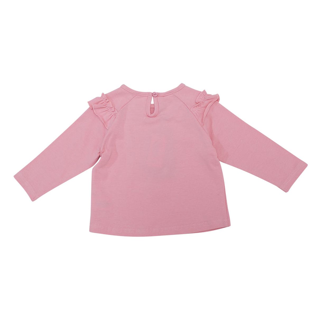 PILLIN - Polo Manga Larga Bebé Niña PVV610ROS