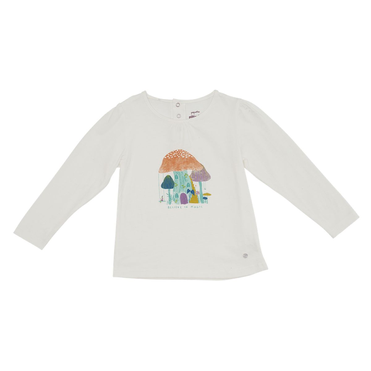 PILLIN - Polo Manga Larga Bebé Niña PVV641CRU