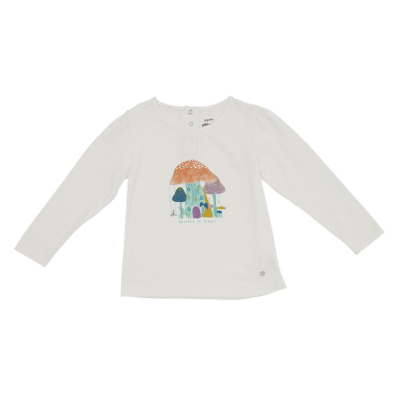 PILLIN - Polo Manga Larga Bebé Niña PVV641CRU