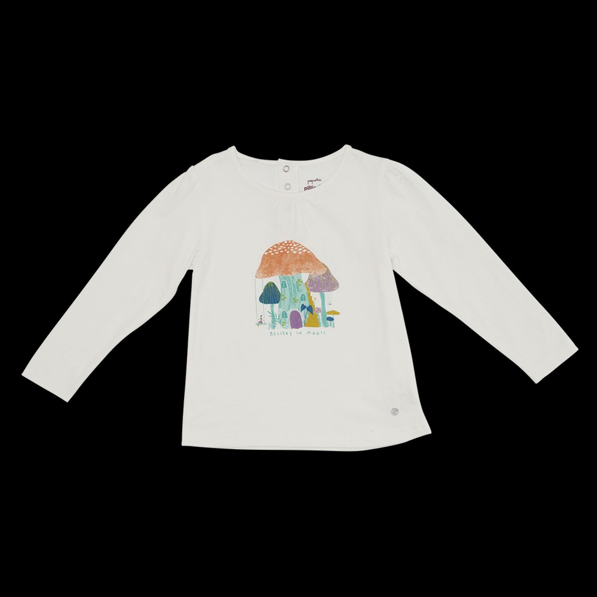 PILLIN - Polo Manga Larga Bebé Niña PVV641CRU