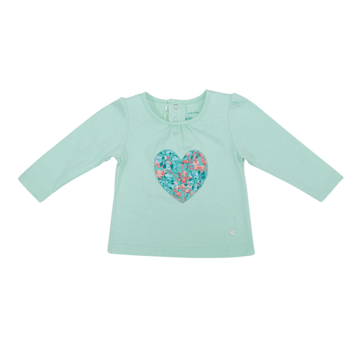 PILLIN - Polo Manga Larga Bebé Niña PVV641JAC