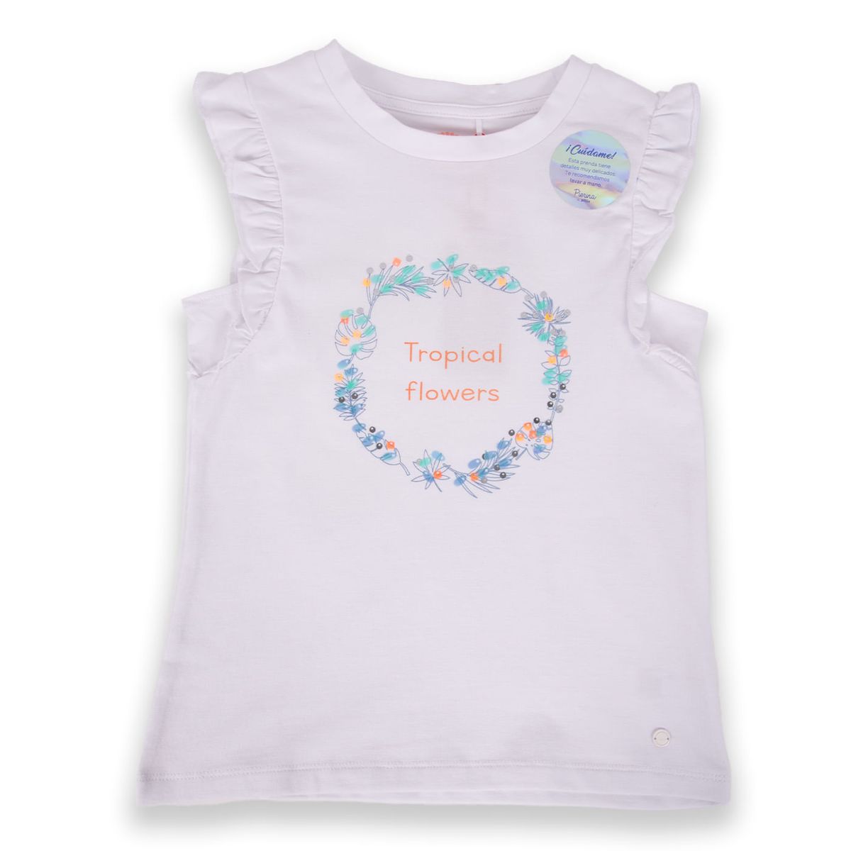 PILLIN - Polo Niña PVA664-24BCO