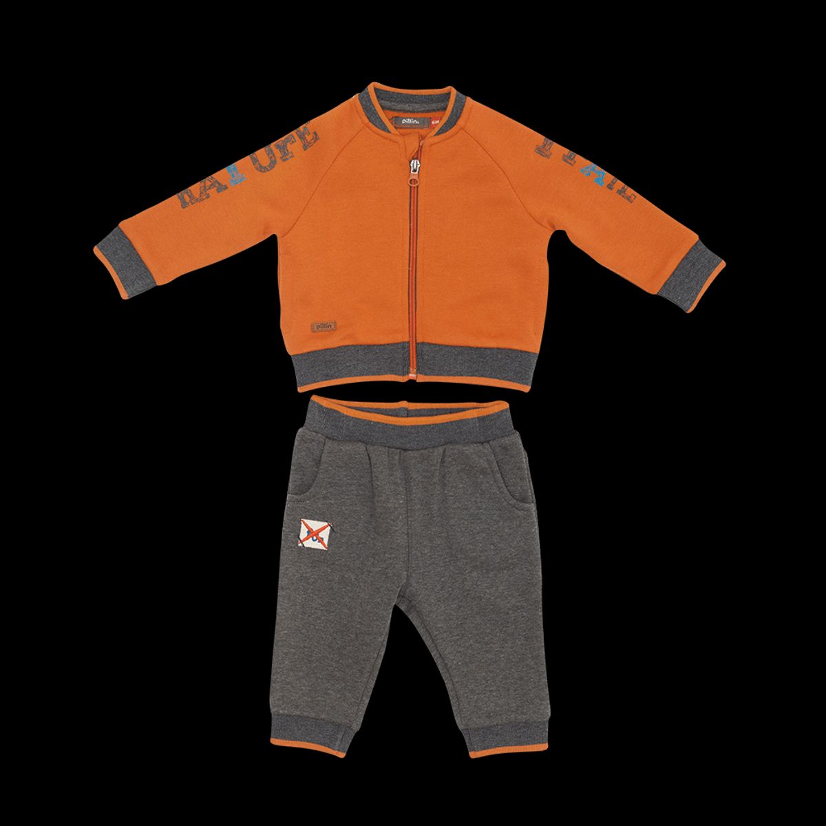 PILLIN - Buzo Bebé Niño con Polera Estampado PVV509OCR