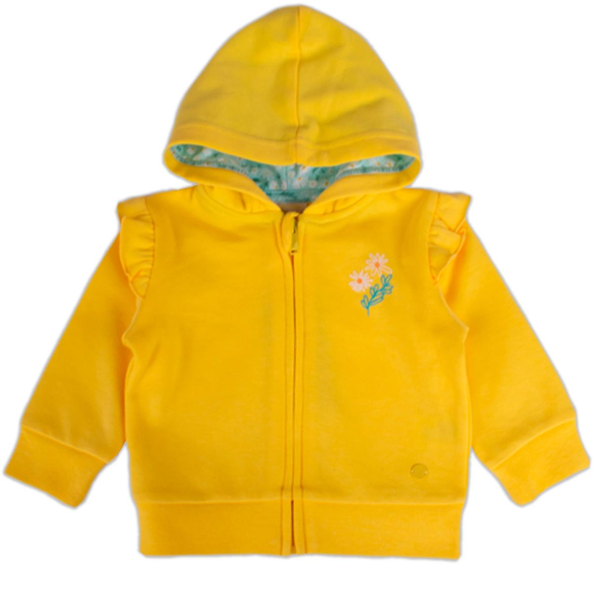 PILLIN - Polera cCierre y Capucha Bebé Niña PVY502-23AMA