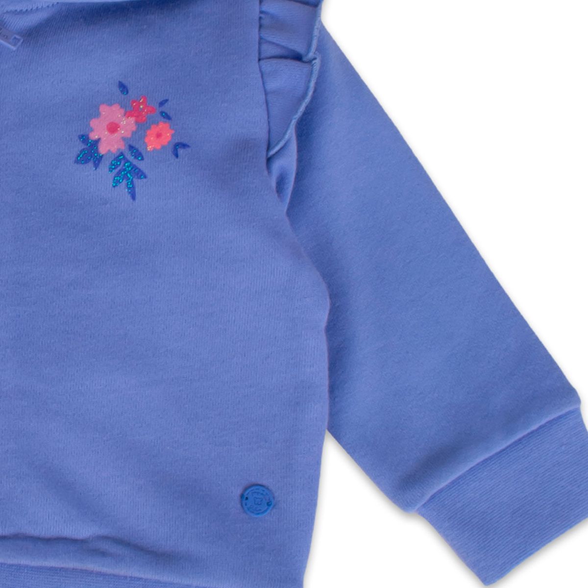 PILLIN - Polera cCierre y Capucha Bebé Niña PVY502-23JAC