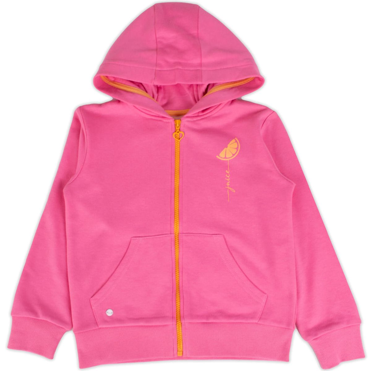 PILLIN - Polera cCierre y Capucha Niña PVY508-23ROS