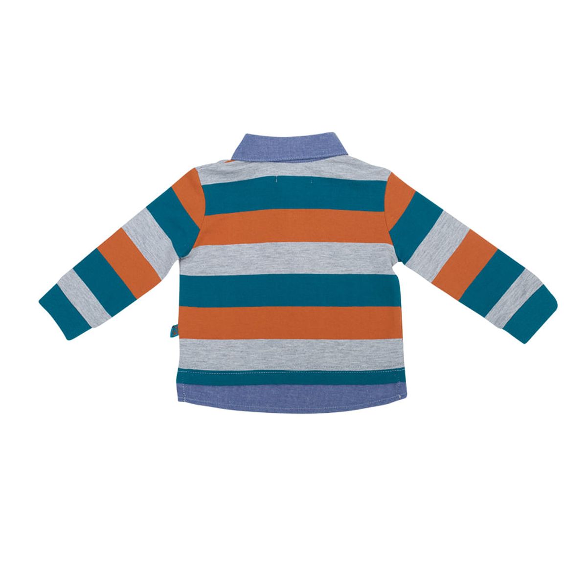 PILLIN - Polo Bebé Niño Manga Larga con cuello PVV600NAR