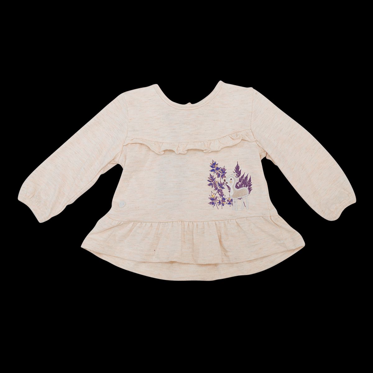 PILLIN - Polo Manga Larga Bebé Niña PVV608DAM