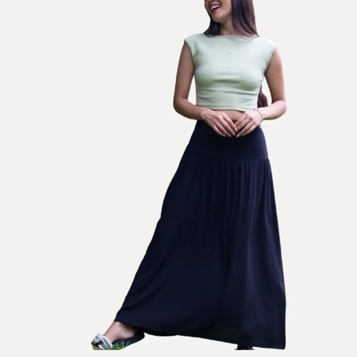 ANTAR - FALDA ELENA LARGA MUJER