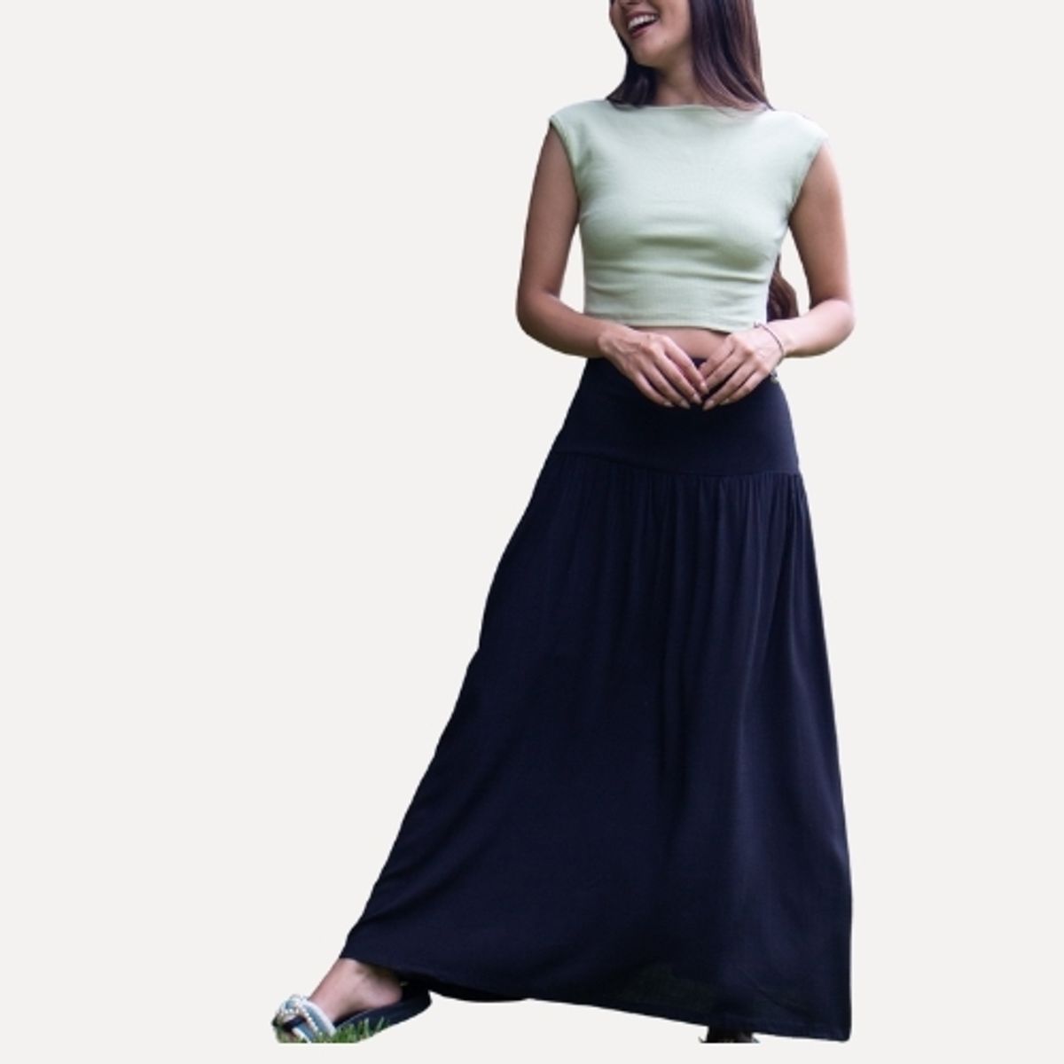 ANTAR - FALDA ELENA LARGA MUJER