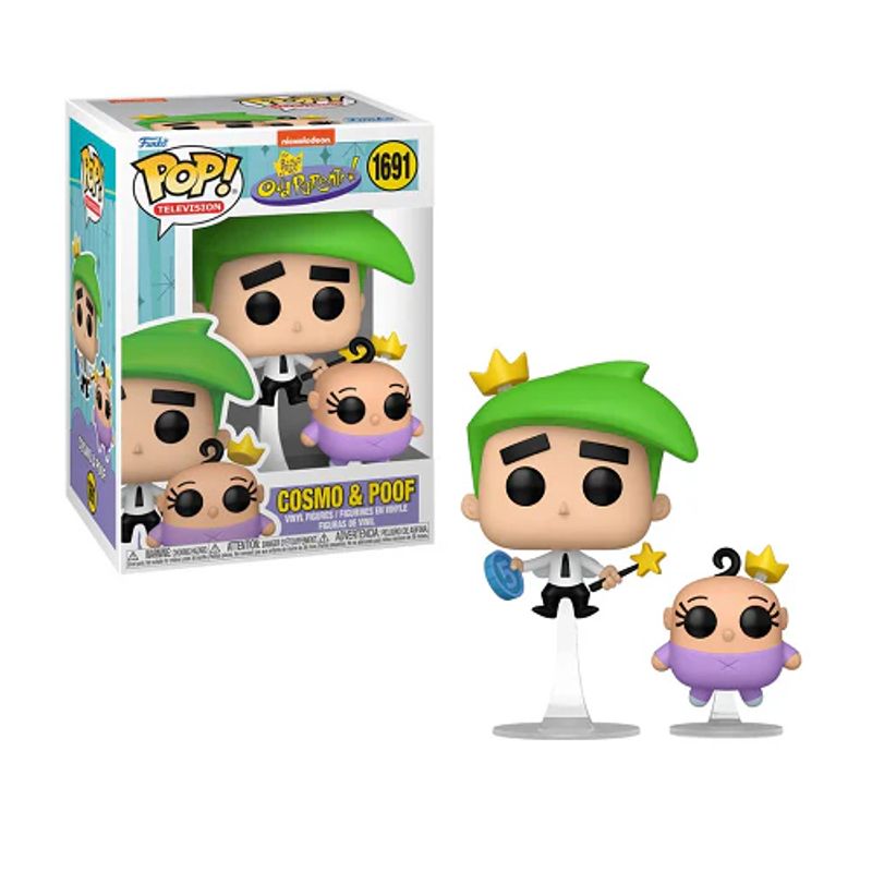 FUNKO - Funko Fairly OddParents N° 1691 Cosmo & Poof