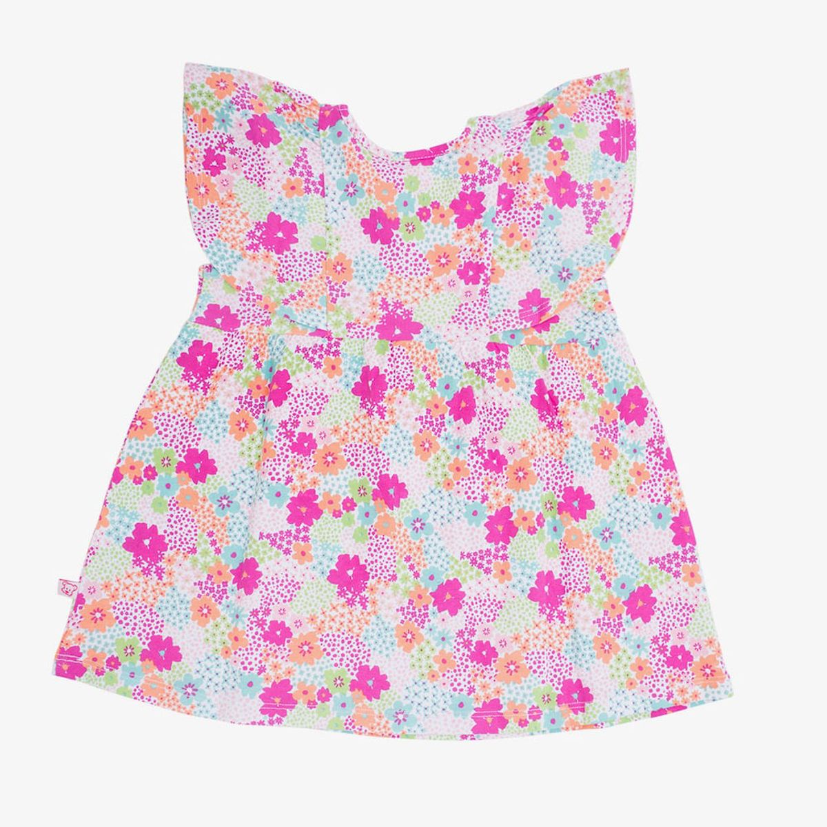 PILLIN - vestido basico happy days bebe niña PVS817NAR
