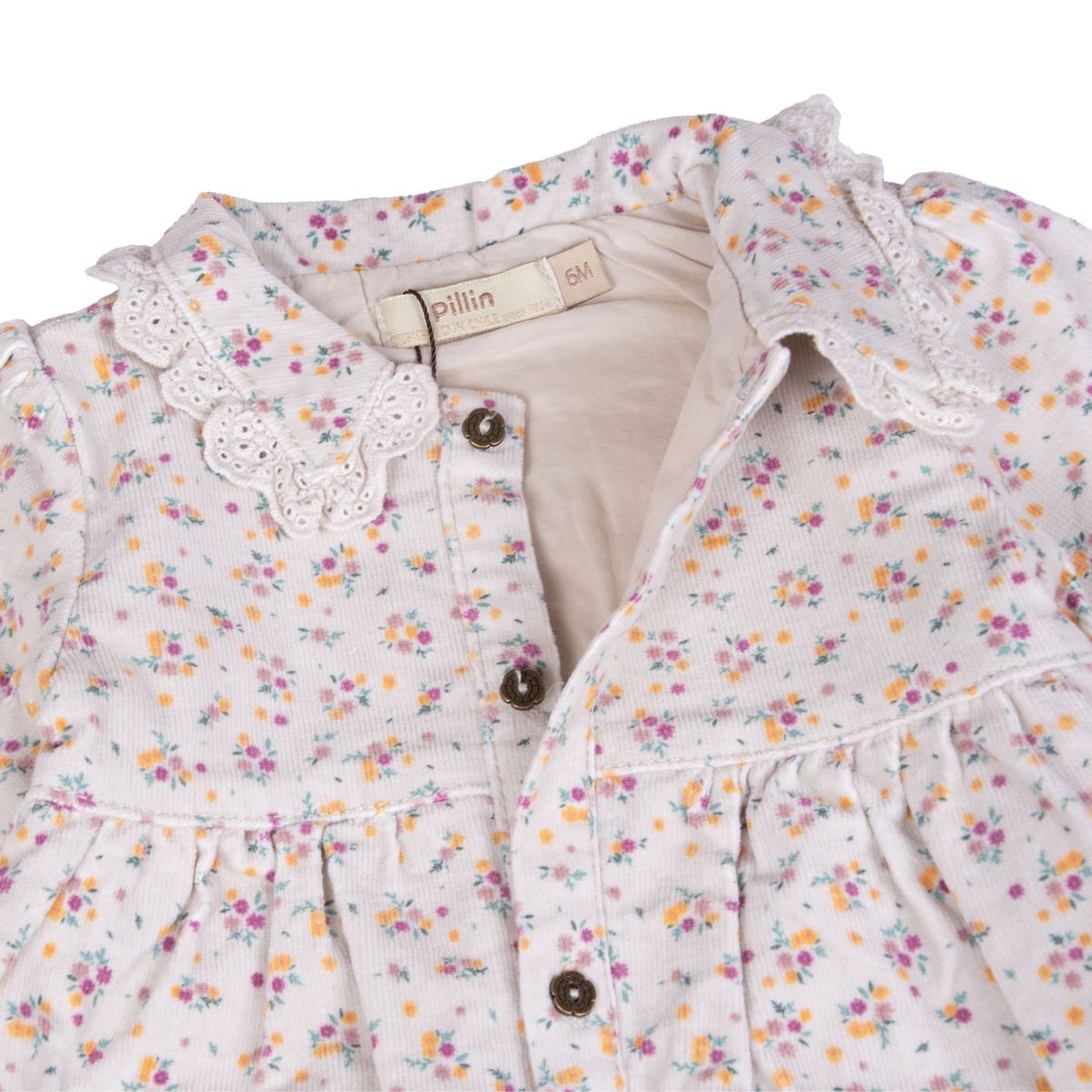 PILLIN - Vestido Bebe Niña PVB840-25CRU