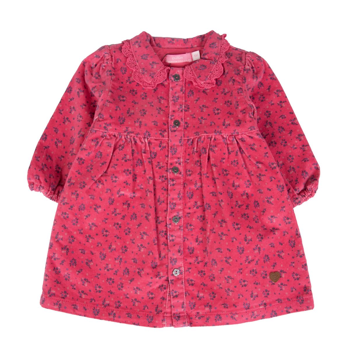 PILLIN - Vestido Bebe Niña PVB840-25ROS