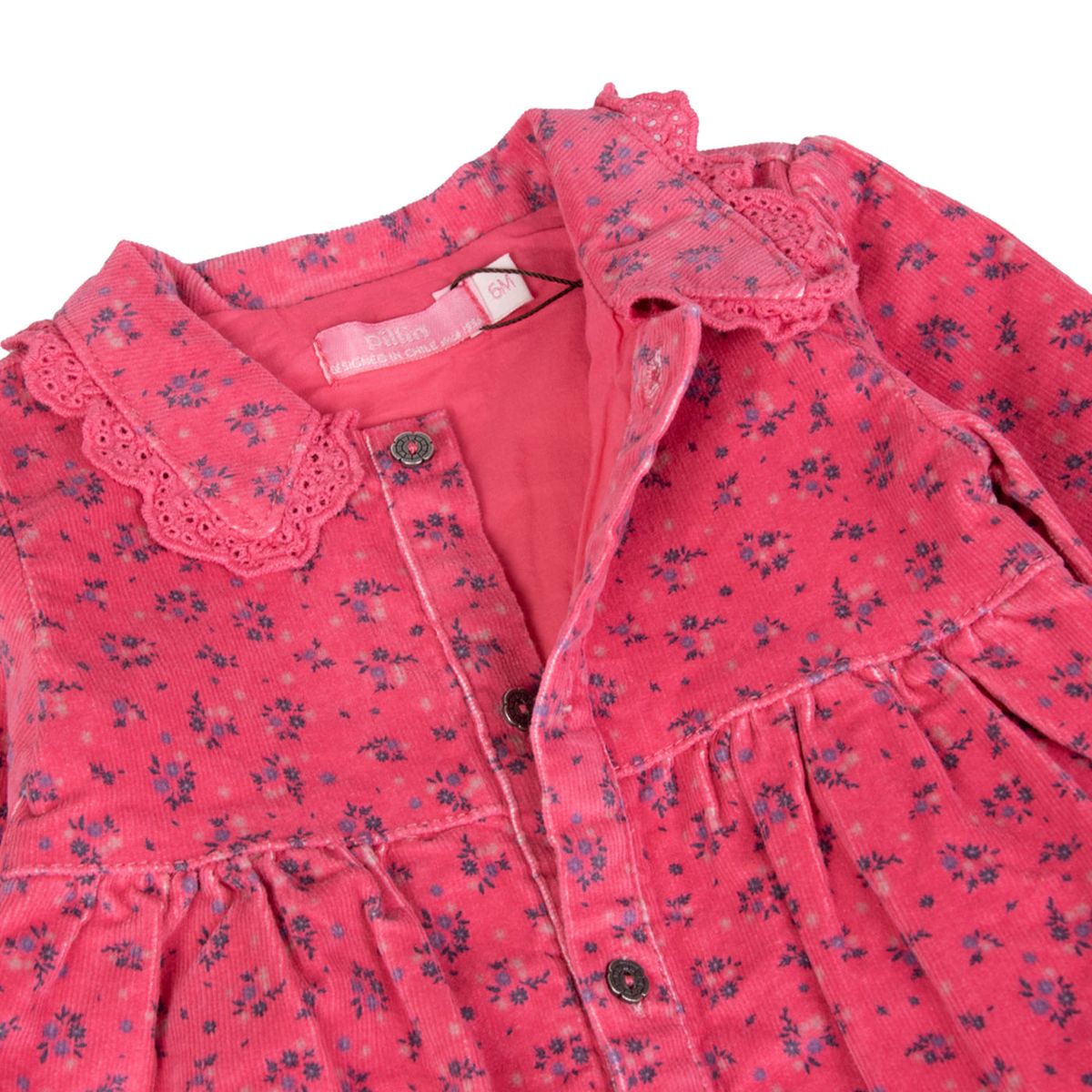 PILLIN - Vestido Bebe Niña PVB840-25ROS