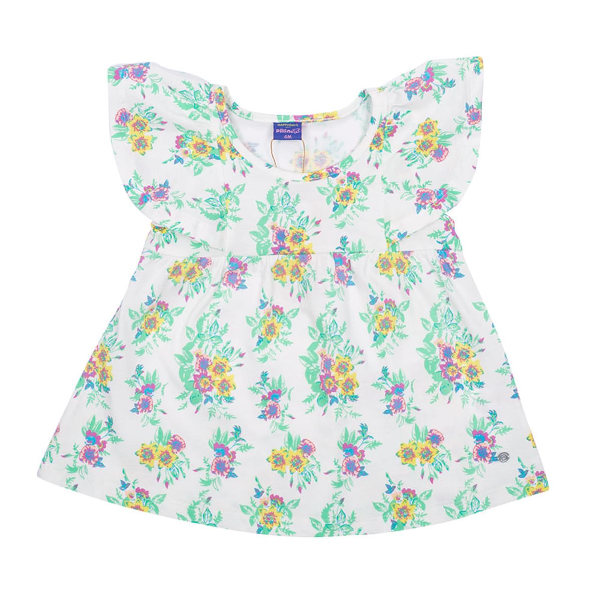 PILLIN - Vestido Bebé Niña PVU672BCO