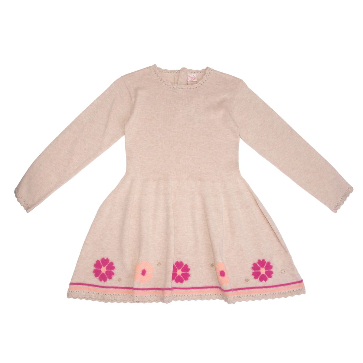 PILLIN - Vestido Niña PVB921-25BEI