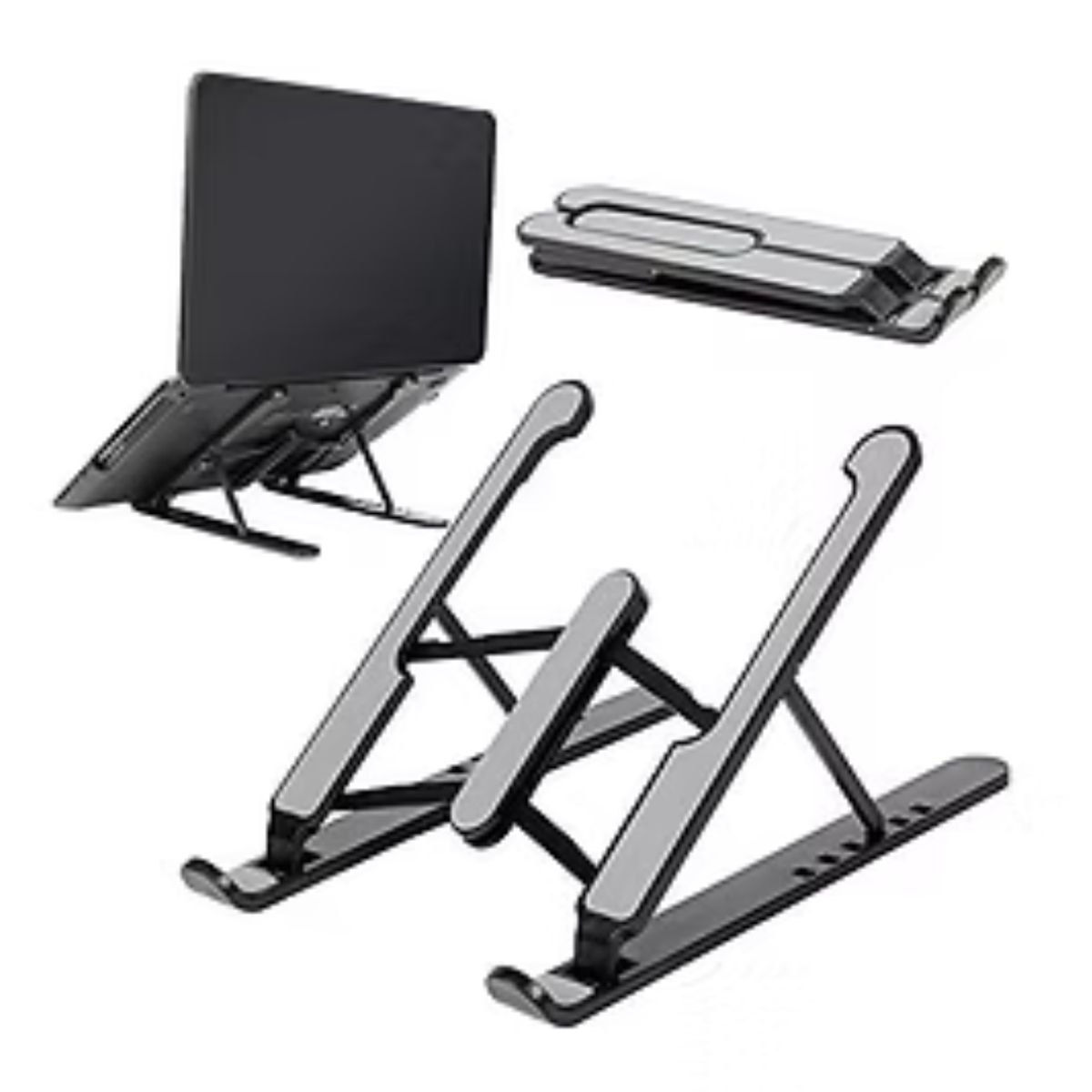 GENERICO - Soporte Ajustable Para Laptop Notebook Macbook con 6 Posiciones PVC