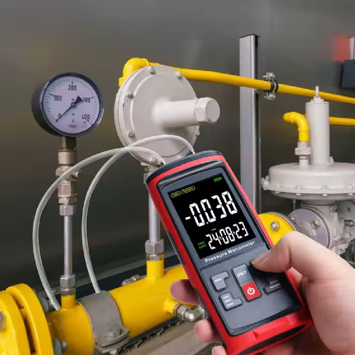 BENETECH - Manómetro Digital Medidor de Presión Diferencial - BENETECH GT5101