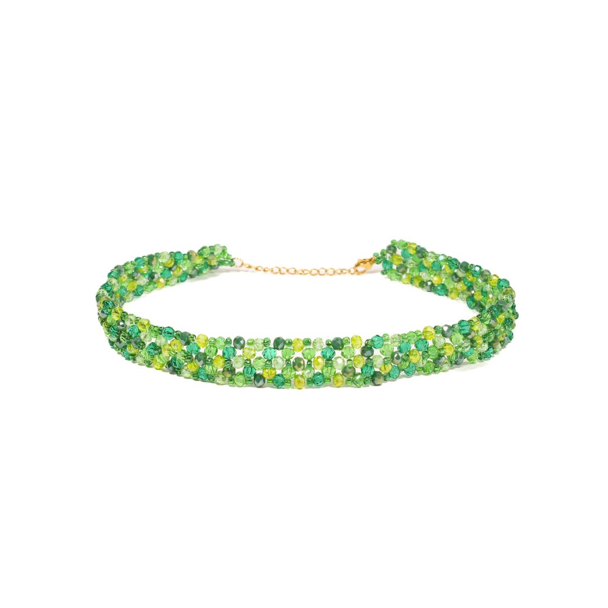 SAMANTHA PINTO HANDMADE ACCESSORIES - Collar Esmeralda Verde