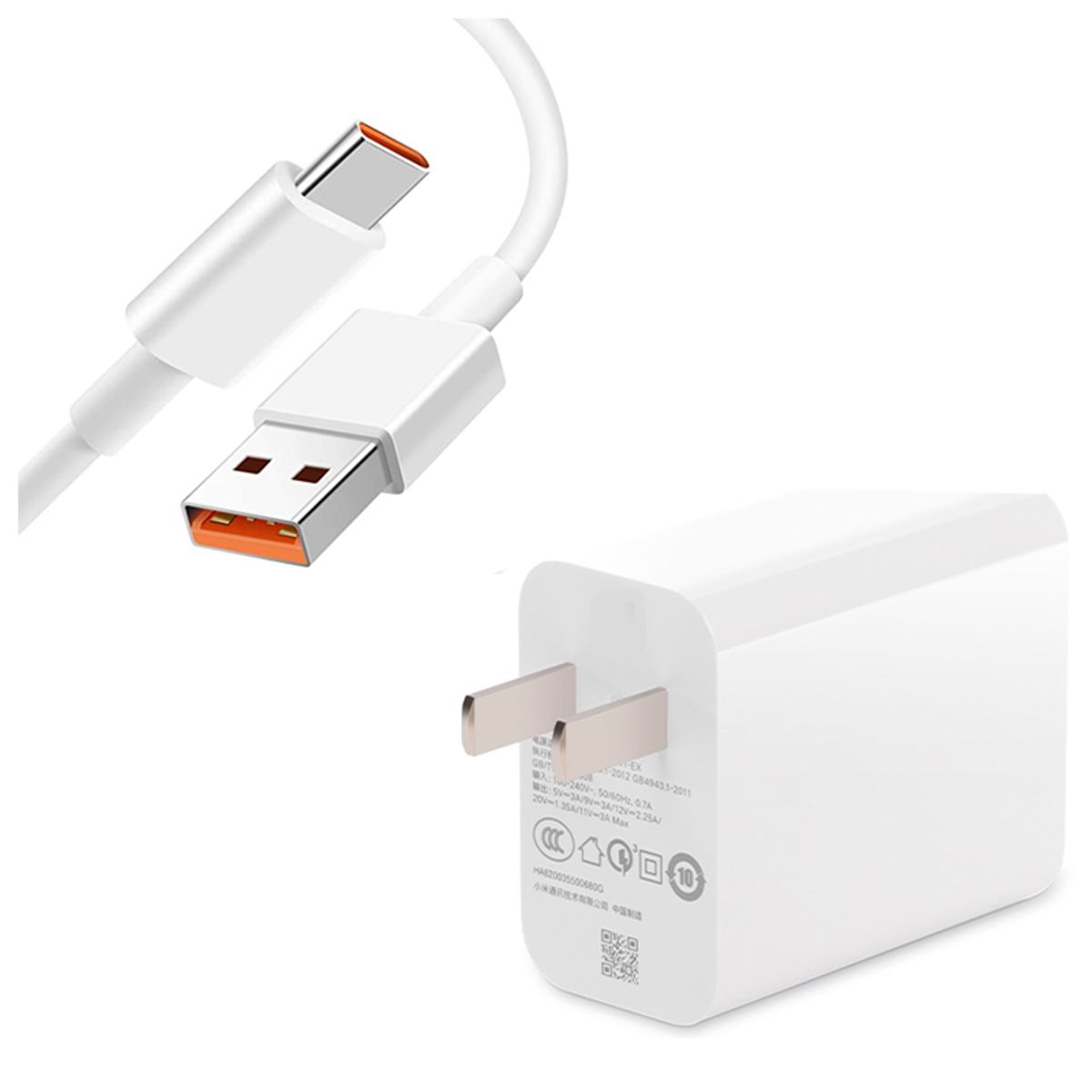 GENERICO - Cargador Generico Carga Rápida Turbo 33w Compatible Xiaomi