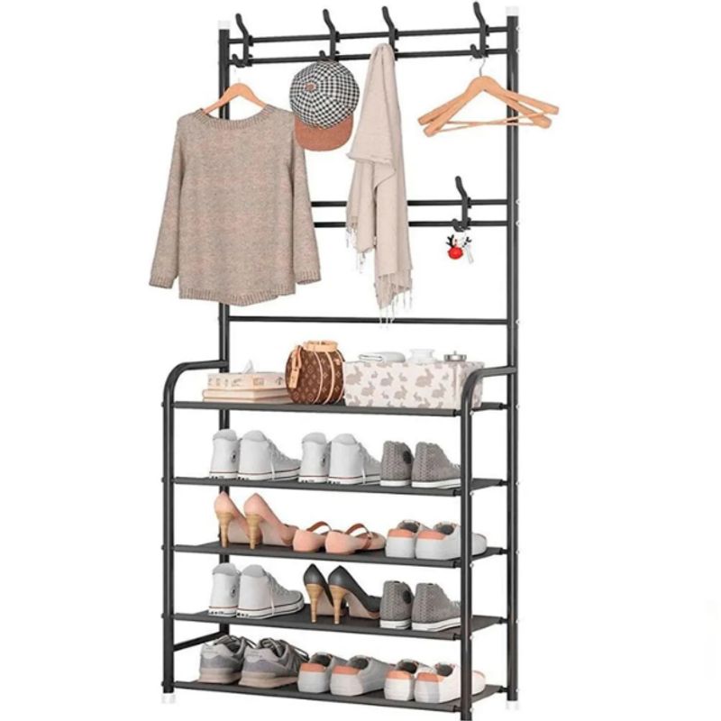 GENERICO - Zapatero Perchero Moderno Blanco