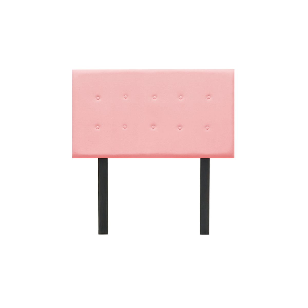 MUEBLES MACRUMO - Cama tapizada Lima King 2 tarimas Color Rosado