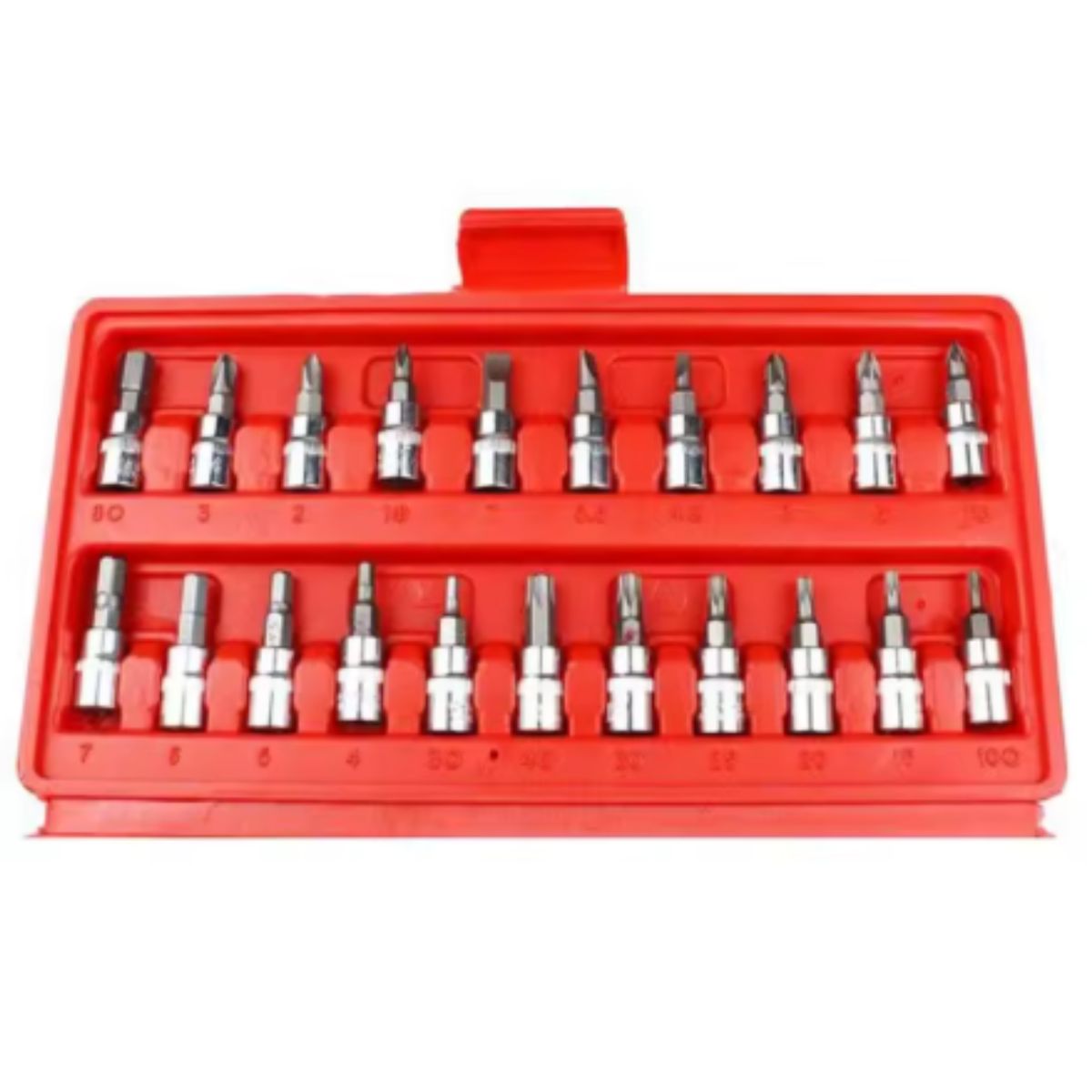 SEISA - Juego Caja Set Dados Herramientas Chicharra 46 Piezas Tool