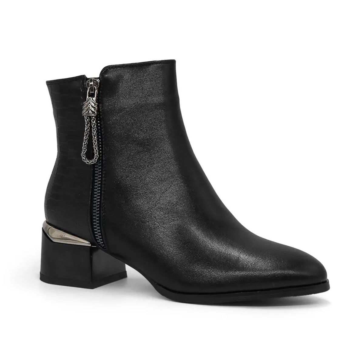 CHABELY - Botines Casuales Para Mujer 25Q32YI085 Negro