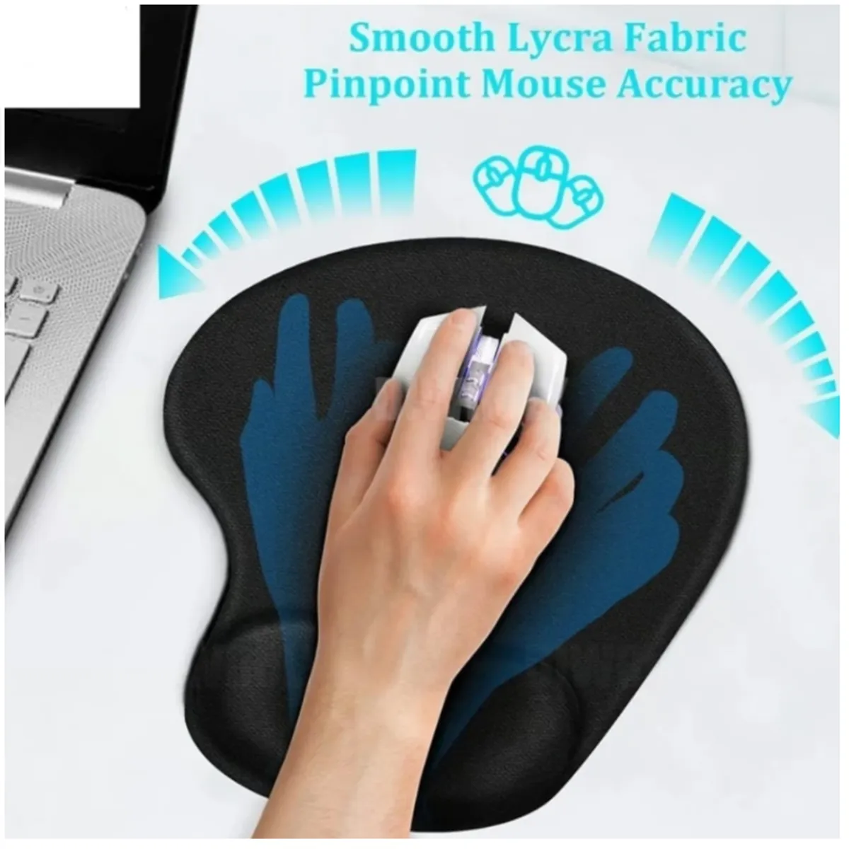 GENERICO - Mouse Pad Para Escritorio Con Almohadilla En Gel De Calidad