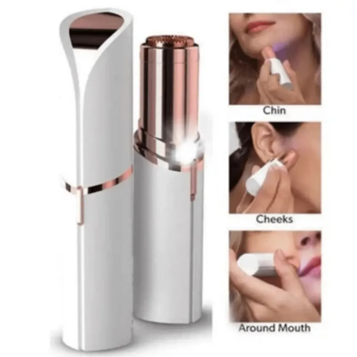 GENERICO - Mini Depilador Facial Portátil A PILA