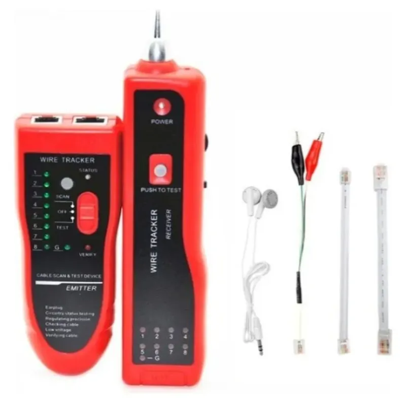 GENERICO - Probador Tester Cable Red Generador De Tonos Rj11 Y Rj45