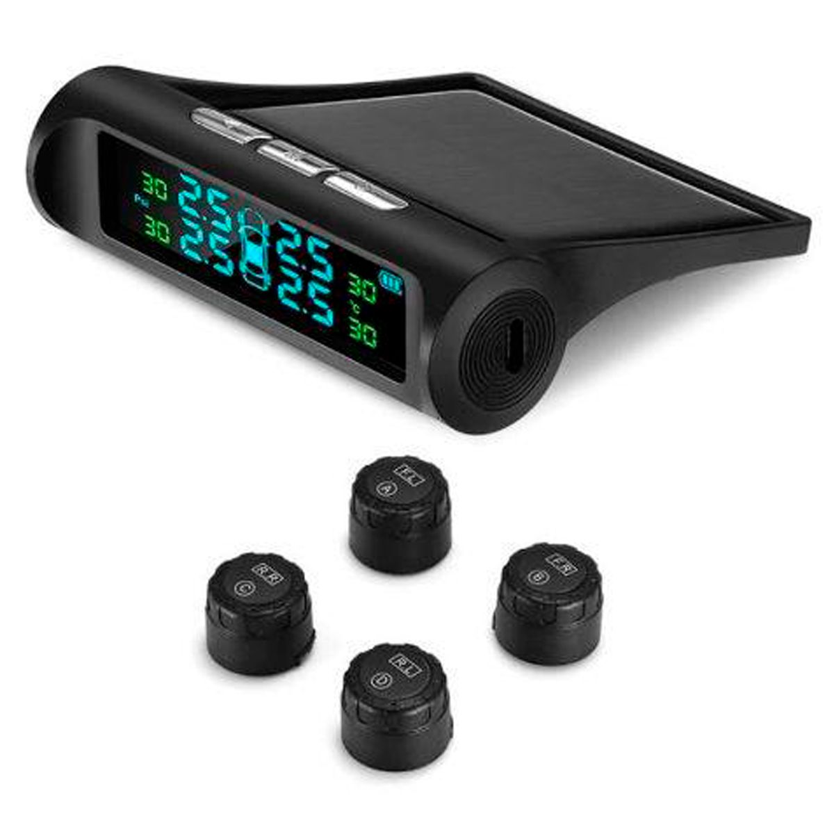 SEISA - Medidor De Presión De Llanta Solar Interno Sensor Tpms Seisa