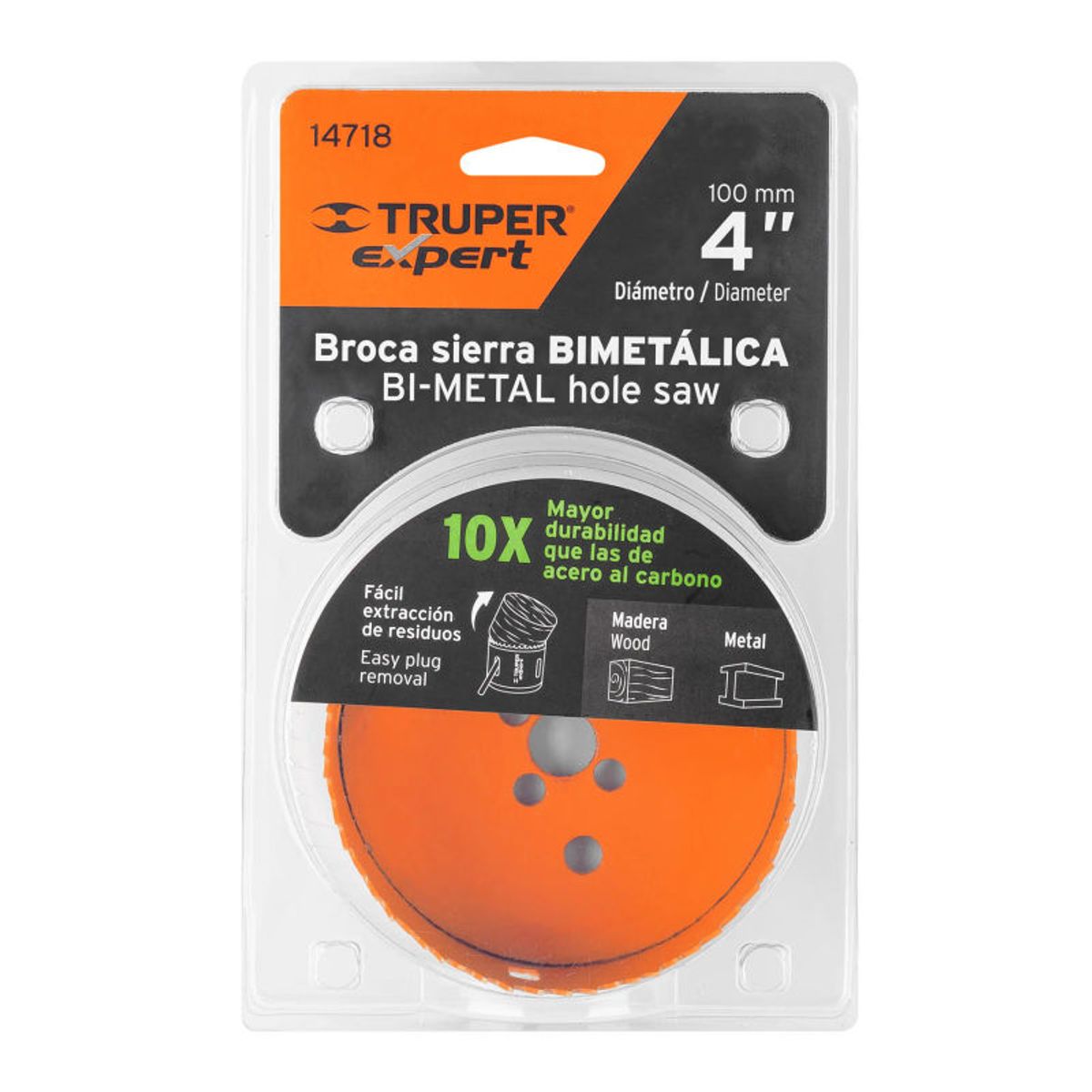 TRUPER - Brocasierra bimetálica 4 Truper Expert - 14718