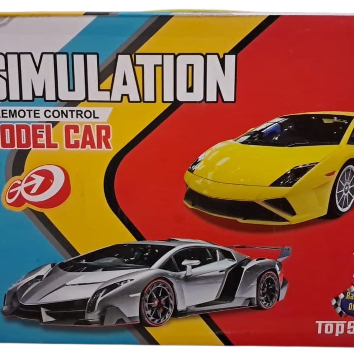 GENERICO - Coche de control remoto para niños y niñas 116 scale dorado