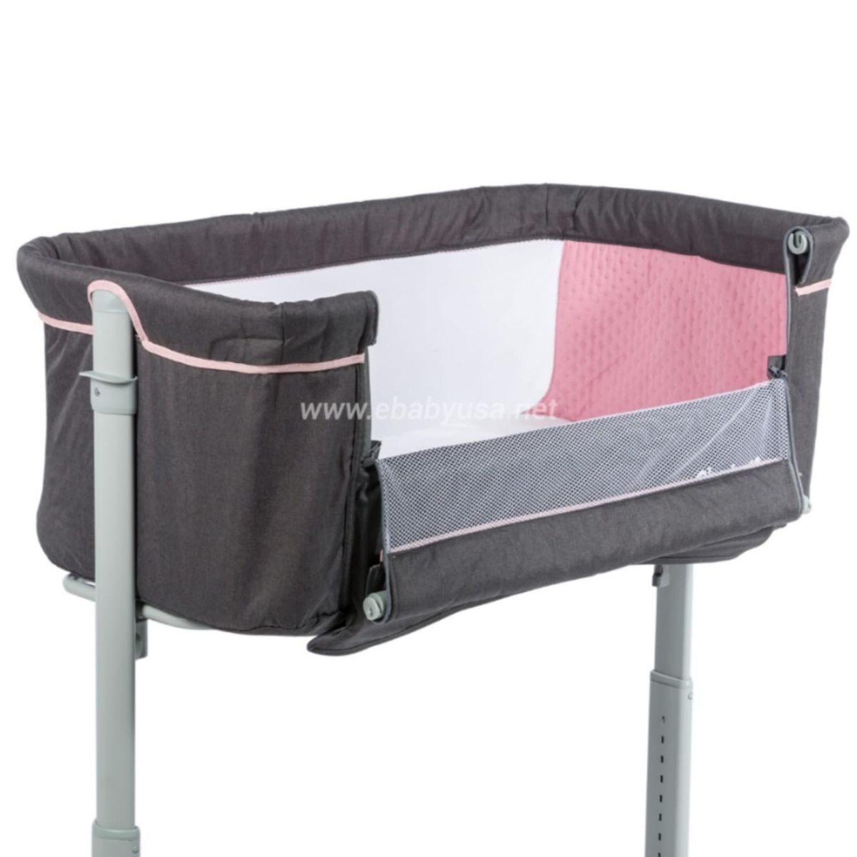 EBABY - Cuna Colecho Ebaby Musical y Vibrador TAMI PLOMO