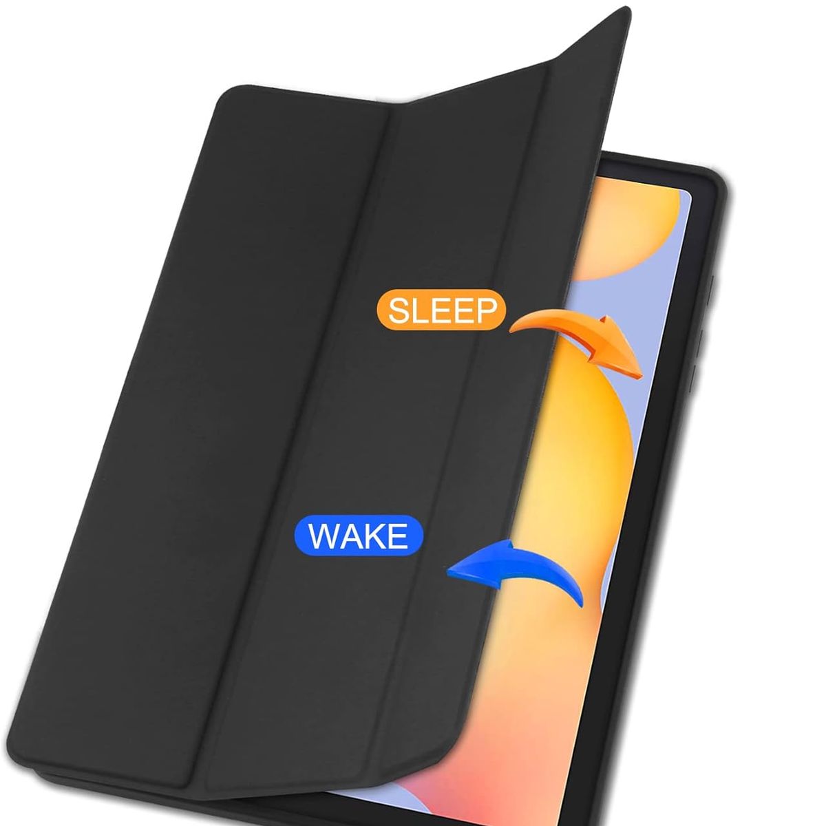 GENERICO - Funda Protector Transparente Premium Para Samsung S6 Lite - NEGRO