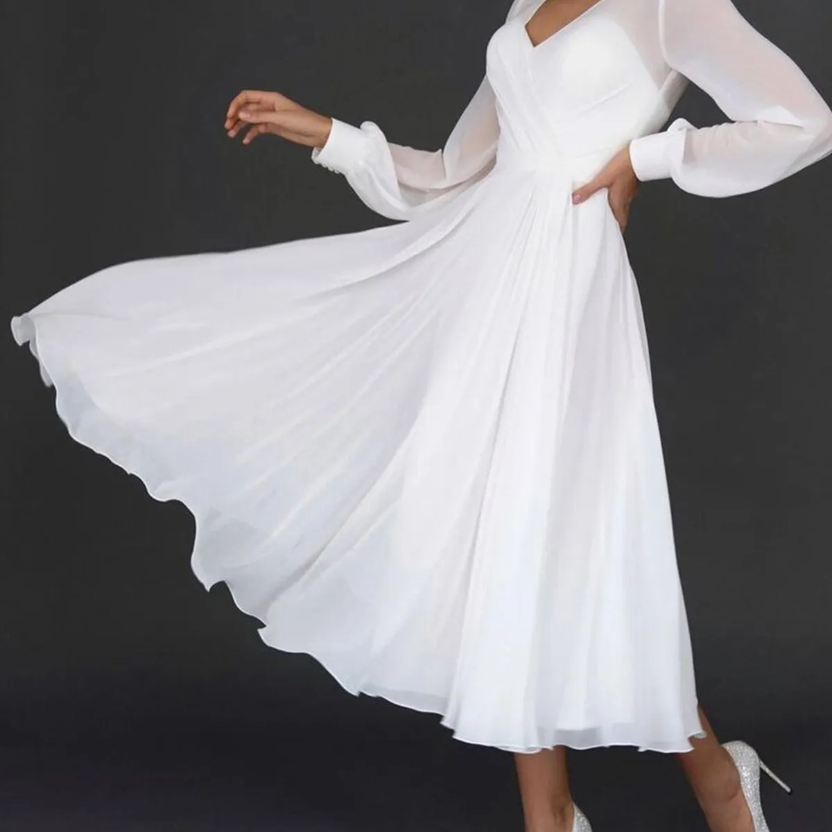 GENERICO - Vestido Amanda - Vestido de Novia Elegante