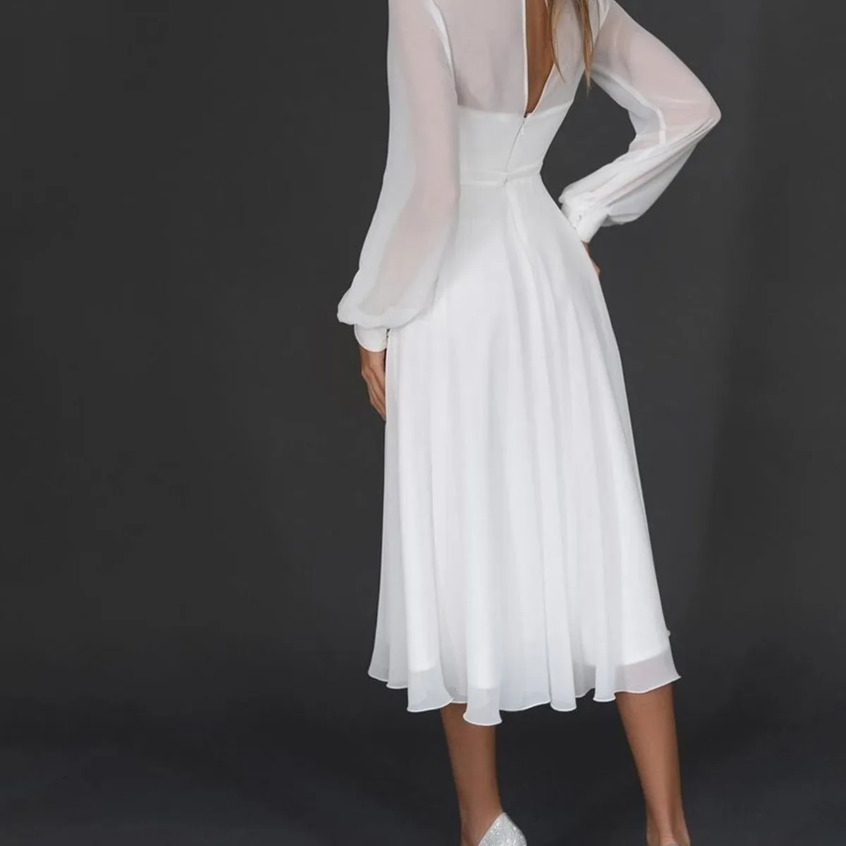 GENERICO - Vestido Amanda - Vestido de Novia Elegante