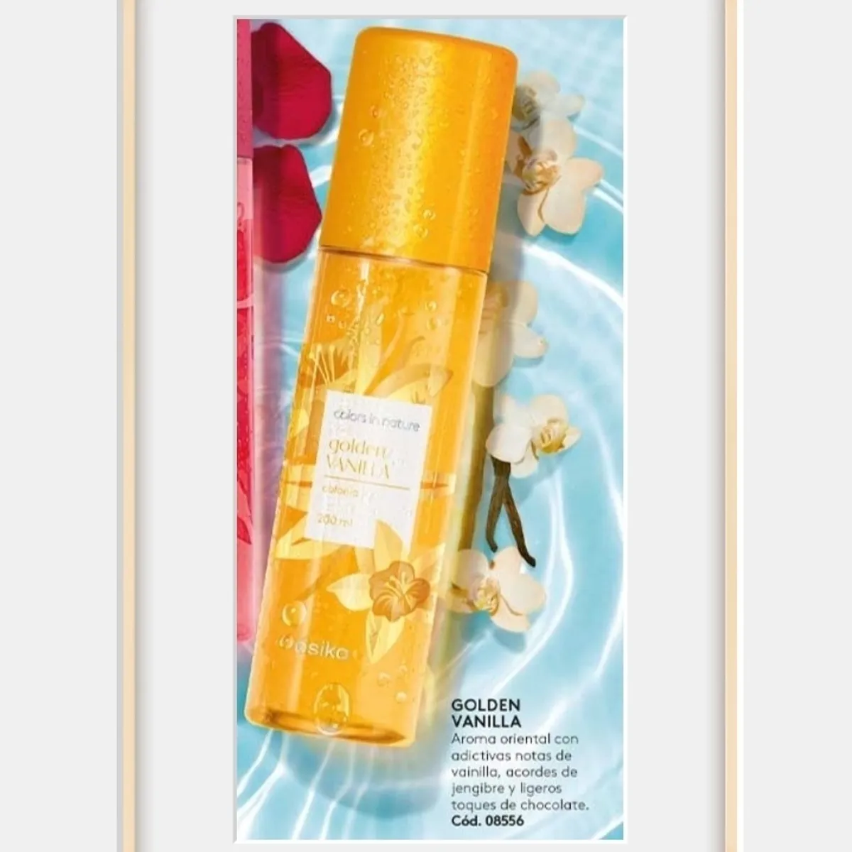 ESIKA - Colonia fragancia Colors in Nature Golden Vainilla ésika