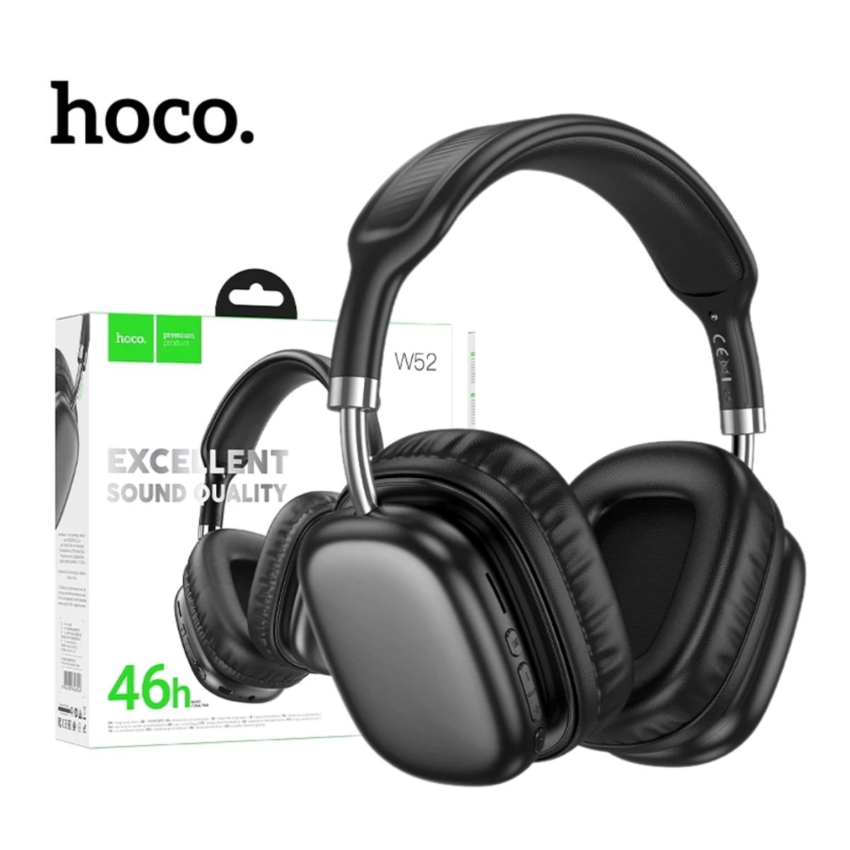 HOCO - Audifonos Inalambrico Vincha 46h Hoco Recargable Bluetooth