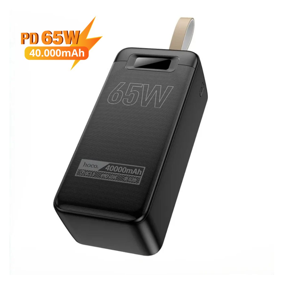 HOCO - Cargador Bateria Portatil Carga Rapida 65W Power Bank HOCO 40000mAh