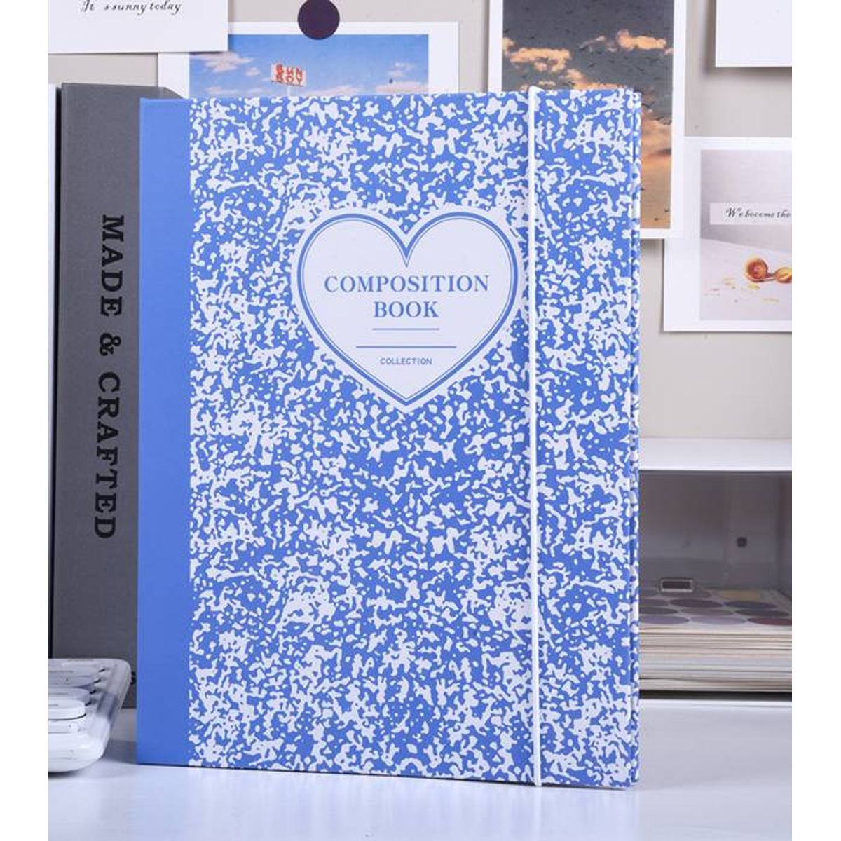 GENERICO - BINDER A5 COMPOSITION BOOK AZUL