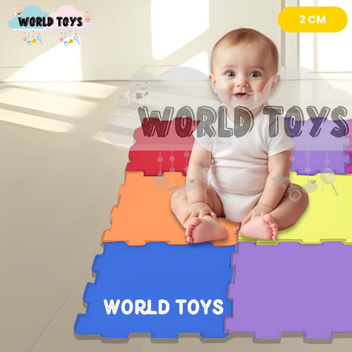 Baby - Piso Rompecabezas «COLOR FLOOR PLUS» 2.0 Color Full